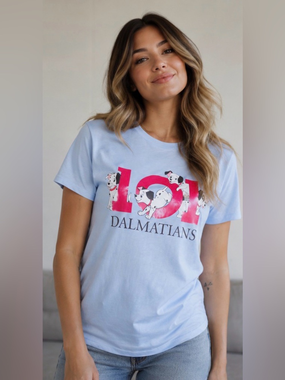 DISNEY WOMENS 101 DALMATIANS TEE